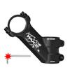 90mm Bicycle Handlebar Stem Heightened Shock Resistant Hollow 45 Degrees Aluminum Alloy Riser Clamp