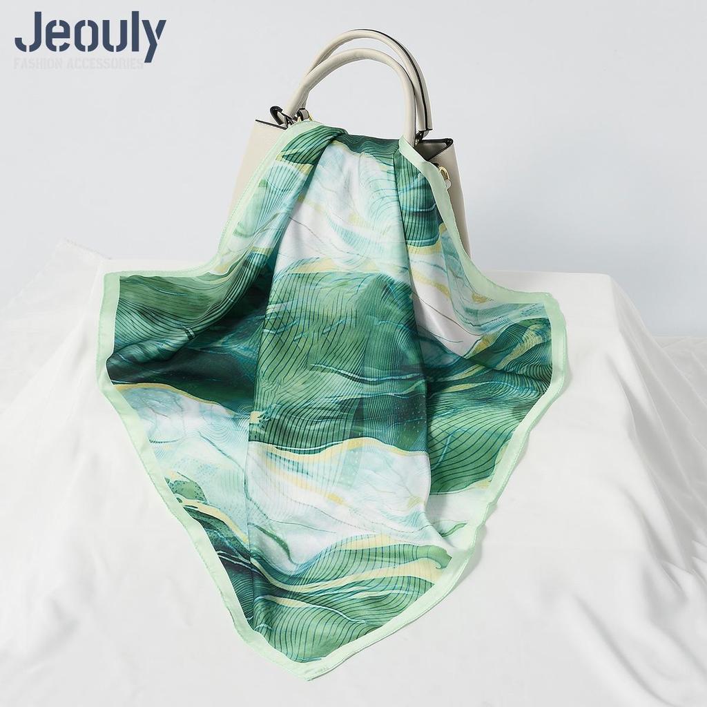 Cross-Border 70cm Silk Cashew Print Scarf - Autumn/Winter Women's Fashion Headscarf