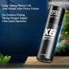 USB Rechargeable Fish Tank Air Pump, Ultra Quiet Aquarium Oxygen Pump, Portable Outdoor Aerator for Fishing