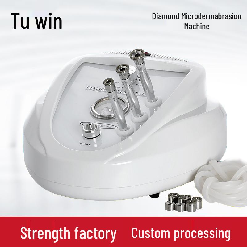 Diamond Microdermabrasion Machine: Desktop Skin Cleaning & Exfoliation Instrument for Rejuvenation.