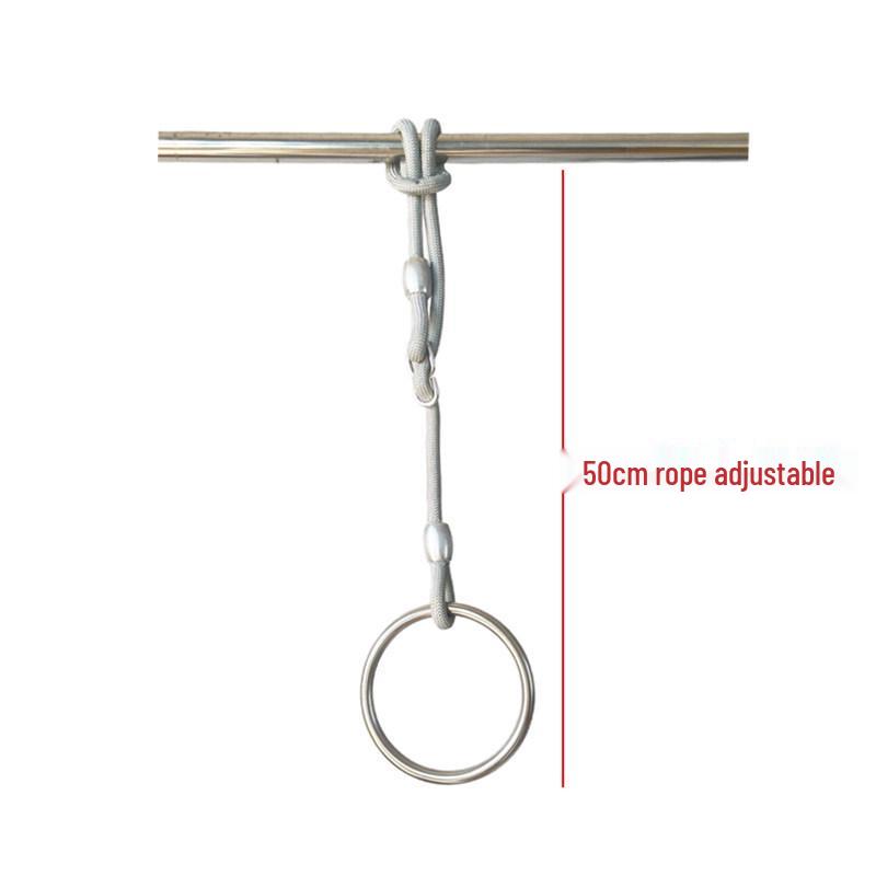 304 Stainless Steel Swing Chain with Solid Welded Rings for Indoor/Outdoor Playground and Adult/Child Use