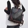 Women's Backpack Fashionable New PU Leather Women's Bag European and American Retro Leisure Outdoor Travel Backpack Anti-theft Bag