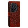 For OnePlus 12 5G Case PU Leather Mandala Imprinted Design Wallet Phone Cover