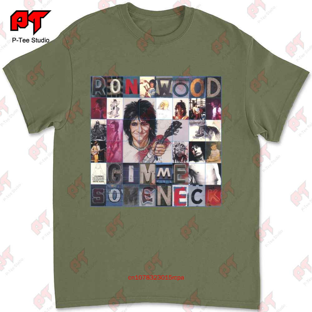 

Ronnie Wood Gimme Some Neck Tshirt I1K0 4XL
