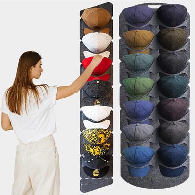 Hanging Baseball Cap Organizer - Multi-layer Non-Woven Display Rack