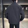 Men'S Stand-Up Collar Jacket Spring New Casual Basic Fashion Versatile Tooling Jacket Fashion Handsome Top
