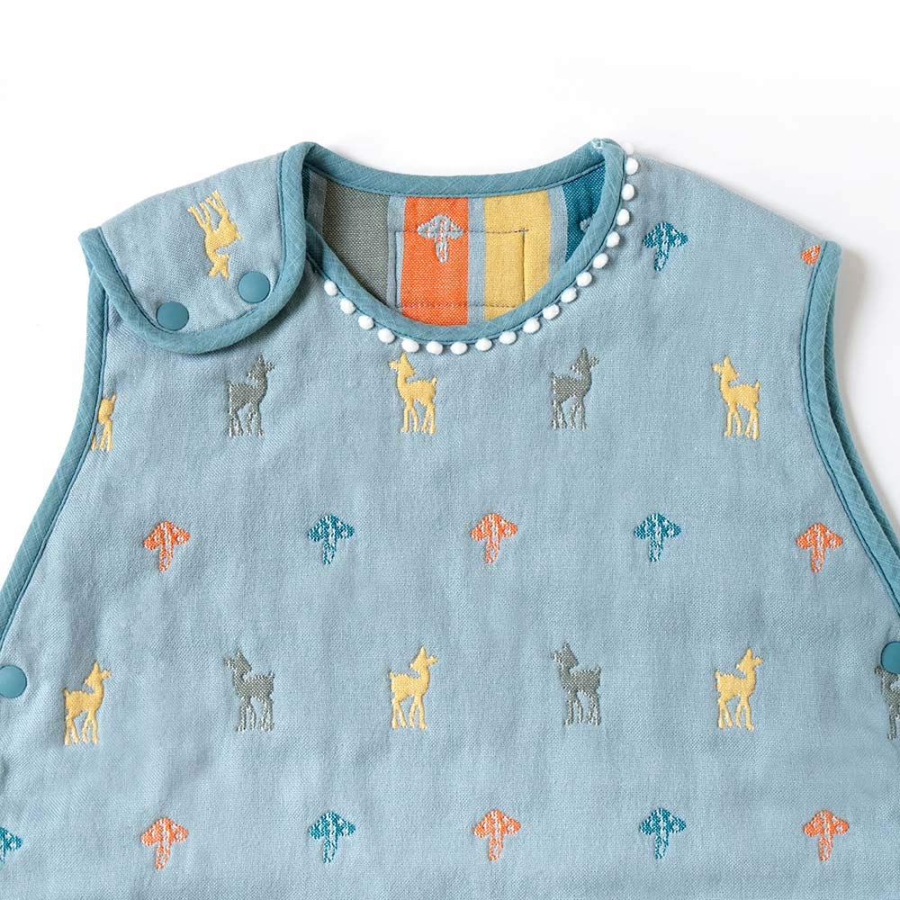 10mois Amelie Fluffy Gauze Sleeper 21151009 (6-Layer Gauze) (Baby Size)