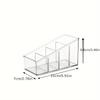 Romote Control Holder with 4 Compartments Clear Romote Holder Home Decor Kitchen Acccessories Make Up Orangizer