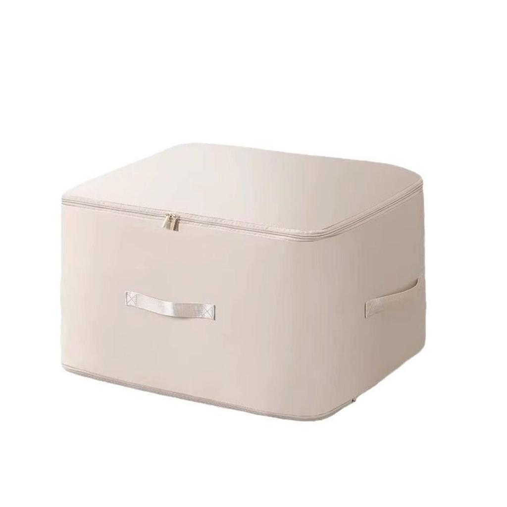 Platzsparender selbstkomprimierender Aufbewahrungsbeutel - Großes Fassungsvermögen, strapazierfähiger Aufbewahrungsbeutel, staubdichtes Polyestermaterial, Doppelreißverschluss-Design, Leinen-Aufbewahrungsbeutel