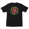 Santa Cruz SLIME BALLS NO BALLS NO GLORY Skateboard T Shirt BLACK