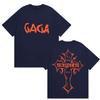 Lady Gaga The Mayhem Ball Album 2025 Print T-Shirt Unisex Women Summer Harajuku Vintage Oversized Cotton T Shirt Hip Hop Streetwear