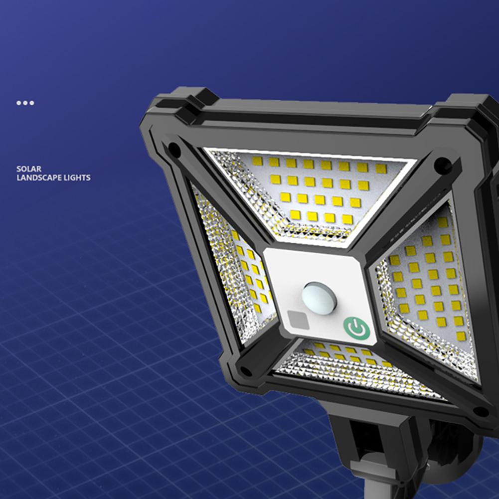 Led Solar Lights Waterproof Ultra-bright Motion Sensor Safety Wall Lamp For Fence Yard Garden Patio Door