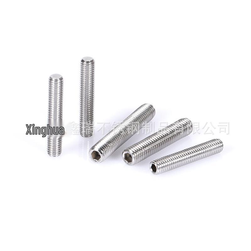 DIN913 Hex Socket Set Screw, 304 Stainless Steel, M3-M12