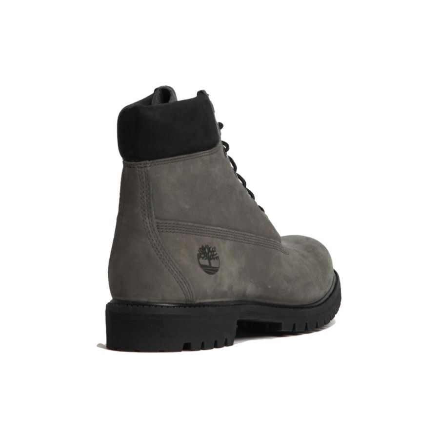 Timberland 6-Zoll Premium Stiefel 50. Jubiläum - Mittelgraues Nubuk Herren Sneaker TB0A62BH-033