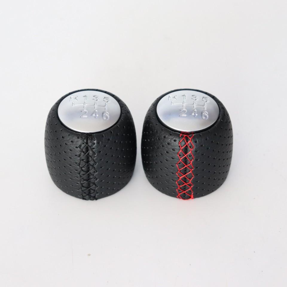 Perforated Stitched Leather Gear Shift Knob for ALFA ROMEO Alfa