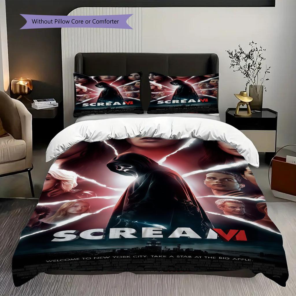 Friday 13Th Horror Movie Set Bedding 1 Duvet Cover 2 Pillowcase Without Core Bedding Set Duvet Cover And Pillowcase Christmas Birthday Gift