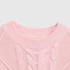 Gap Girls' 2025 Autumn Cotton Cable Knit Sweater