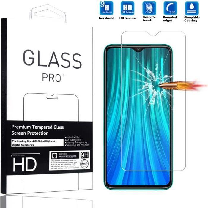 Film de Protection - Xiaomi - Redmi Note 8 Pro - Verre Trempé - Antichoc - Installation Facile