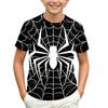 Kids' Short Sleeve Neck T-Shirt with Graphic Print for Casual Daily Wear