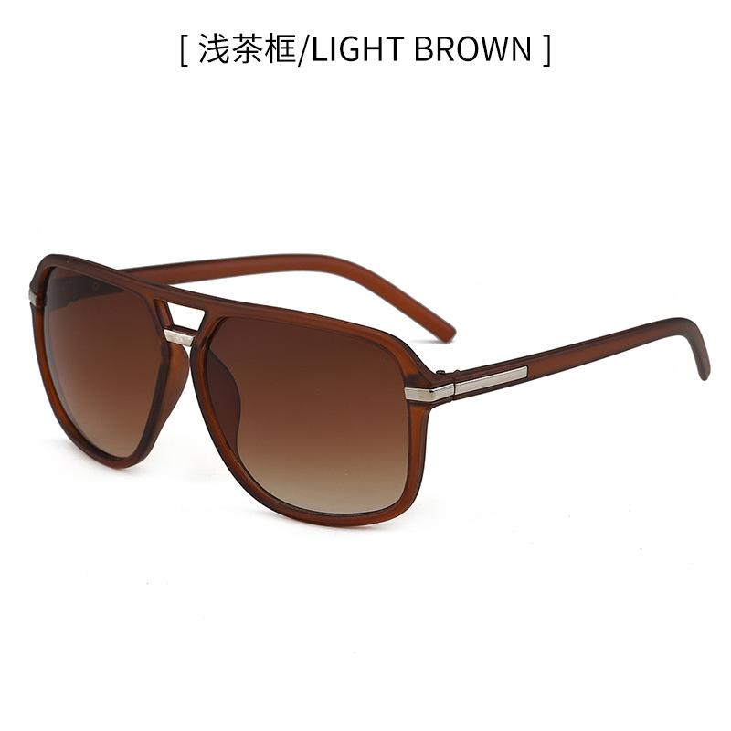 Vintage Large Frame Square Sunglasses Women Brand Designer Fashion Sun Glasses Men's Outdoor Driving Eyewear UV400