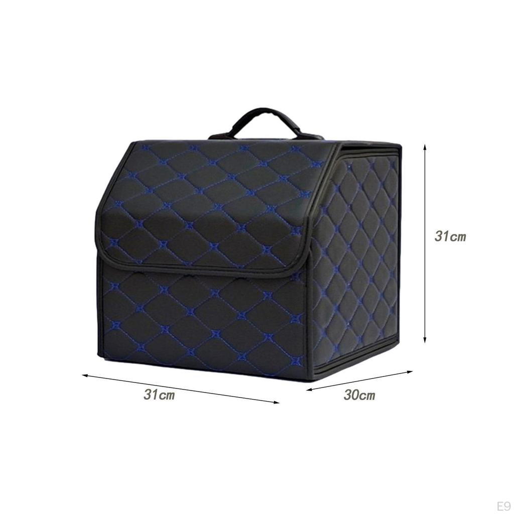 Car Trunk Organizer Boot Organiser Easy to Use Cargo Storage Box Sturdy