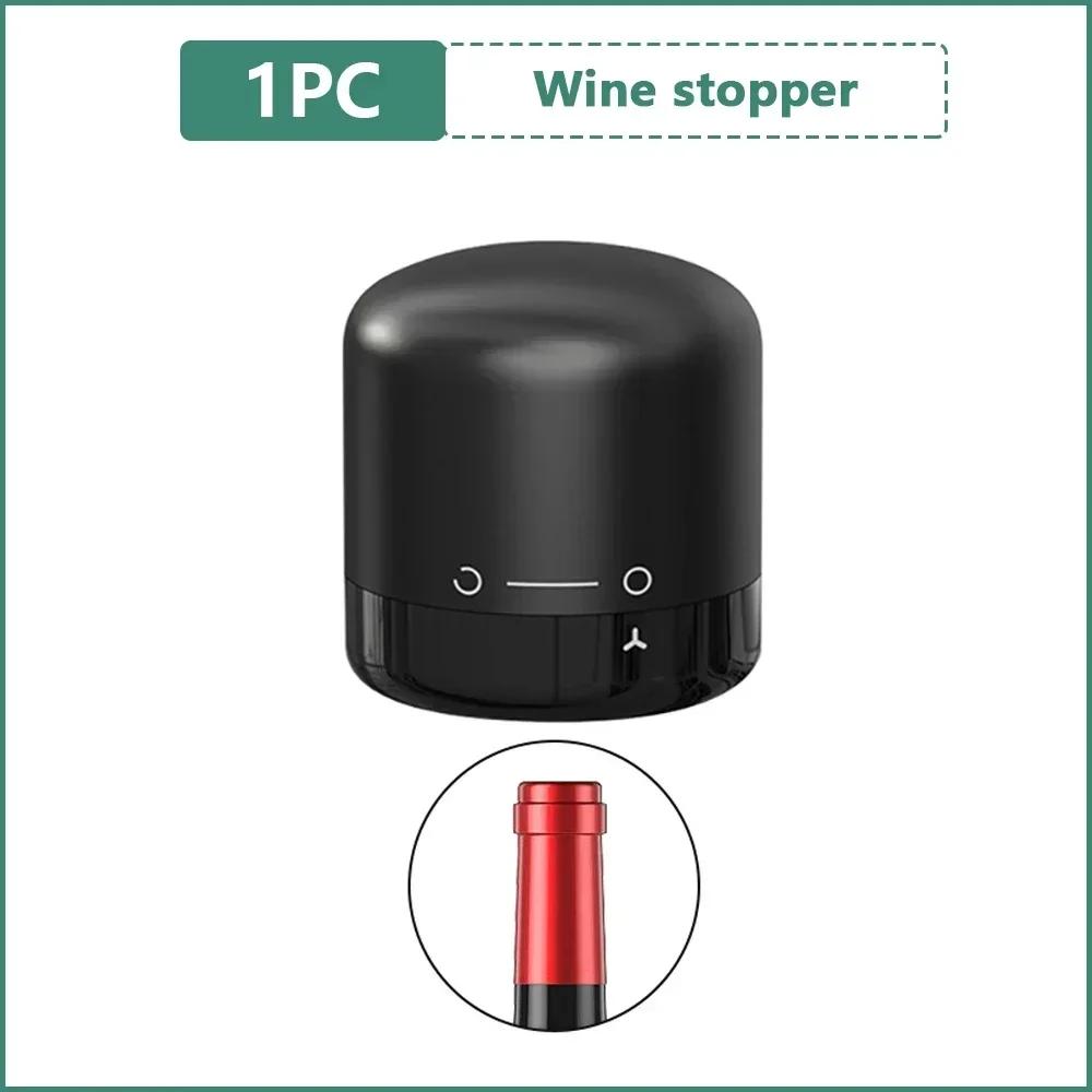 Home Champagne Bottle Stopper Drinkware Bar Accessories Cocktail Reusable to Keep Silicone Sealing Barware Kitchen Dining Garden