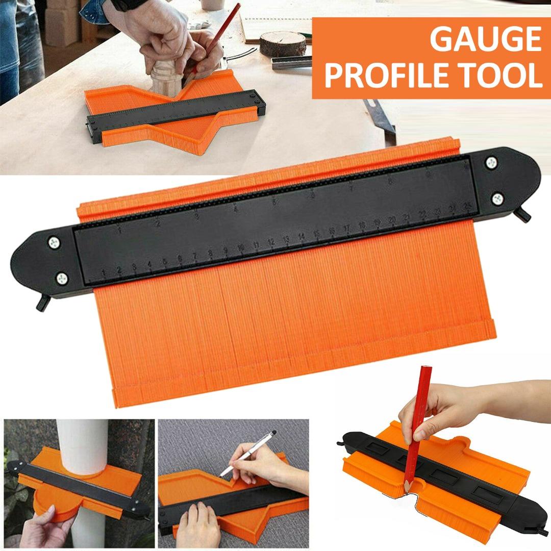 

PDTO 10-дюймовый Saker Upgrade Contour Gauge Profile Tool Дубликатор контуров с 2 замками