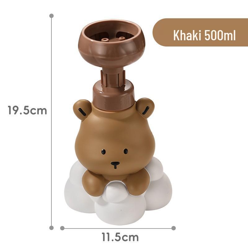 

Корейский диспенсер для мусса большой емкости для жидкого мыла, шампуня, геля для душа и лосьона 500ml