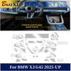 For BMW X3 G45 2025-UP TPU Navigation Dashboard Center Console Pre Cut Car Interior Repair Protective Film Anti-scratch Sticker