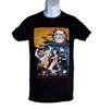 DEMON SLAYER Short Sleeve Pull-Over Black T-Shirt Small