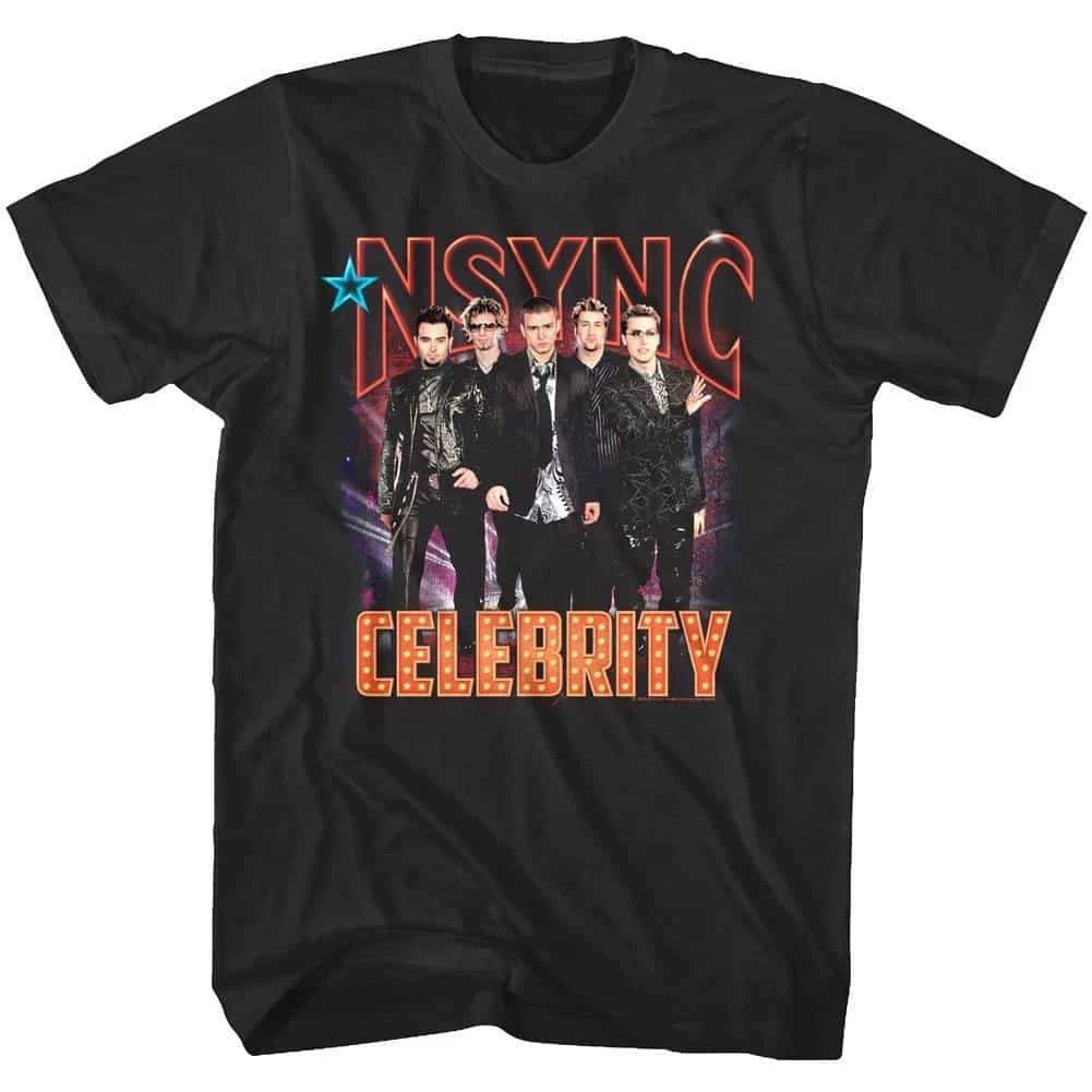 NSYNC Celebrity Men s T Shirt L