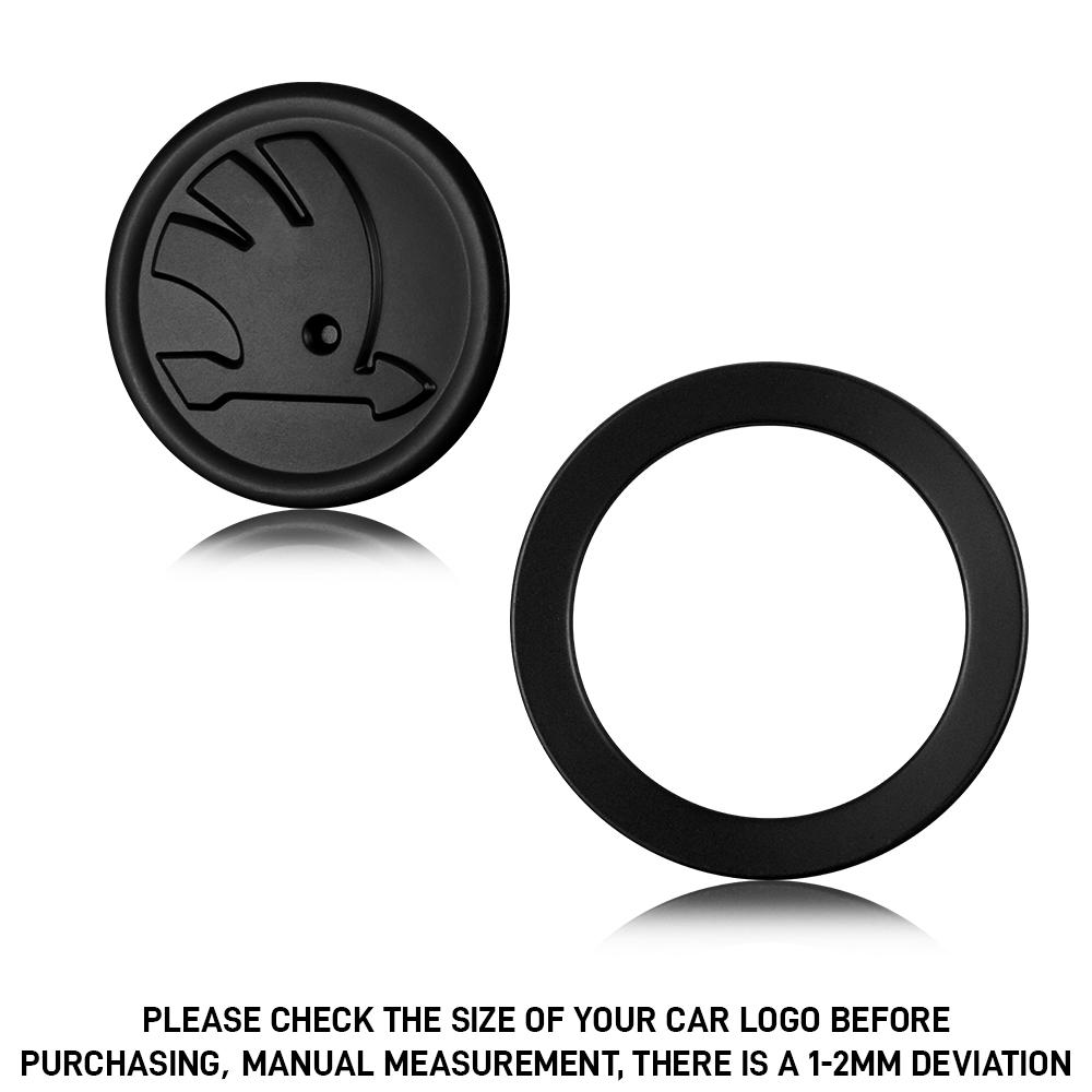 2025 Horká ABS Dekorace Odznak na volant auta Příslušenství Pro Skoda Superb Octavia Rapid Kodiaq Kamiq Karoq Fabia VRS