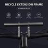 Bike Handlebar Extender Bike Extension Bar Double Clamp Aluminum Alloy Holder Bracket Bicycle