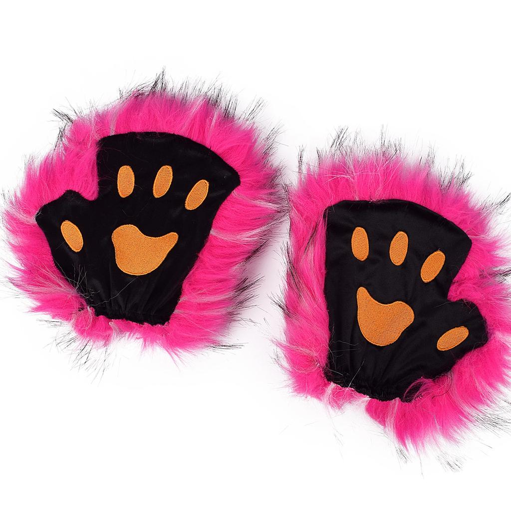 Duża Puszysta Łapa Cosplay Poduszeczki na Palcach Anime COSPLAY Halloween Fursuit Odgrywanie Ról Ręcznie Robione Rekwizyty Cosplay Anime
