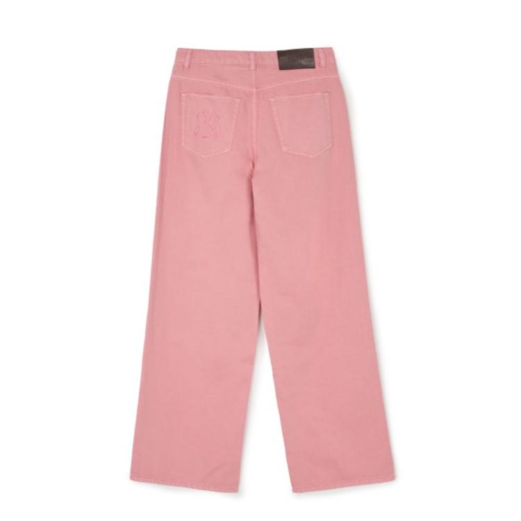 New MLB Jeans Women's Pink 3FDPB1044-50PKM