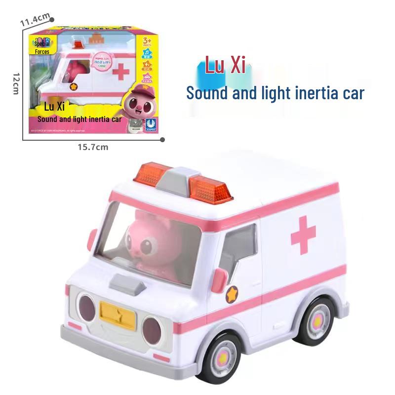 Mini Force X Leo Max Action Figure - Sound & Light Transformer Toy for Kids