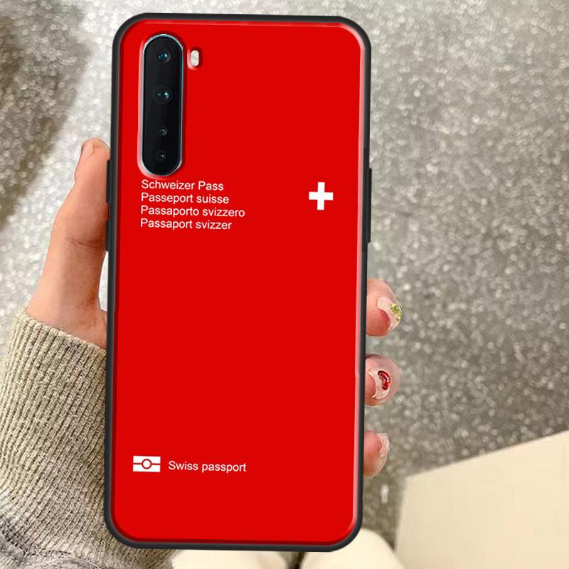 Switzerland Swiss Flag Case For OnePlus 15 12 13 11 10 9 Pro 13R 13T 12R 10T 10R Nord CE 5 2 3 4 Lite N20 N30 Coque