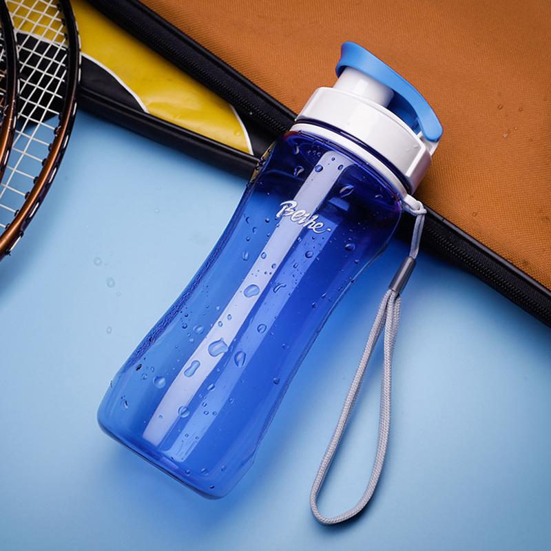 560ml Water Bottle Kids School Drinking Bottle Water Plastic Sports Water Bottler for Children Camping Travel Outdoor Drinkware