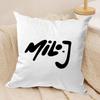 Argentinian MMilo J Rapper Cushion Cover Soft Plush Fabric DoubleSided Printed Sofa Cushion Cover for All Seasons Home Decor