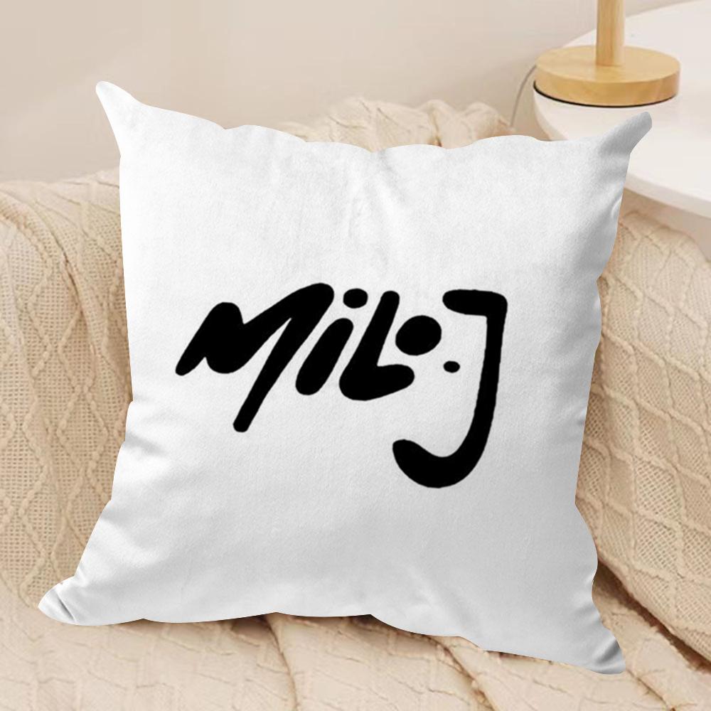 

Argentinian MMilo j Rapper Cushion Cover Soft Plush Fabric DoubleSided Printed Sofa Cushion Cover for All Seasons Home Decor 30x30cm