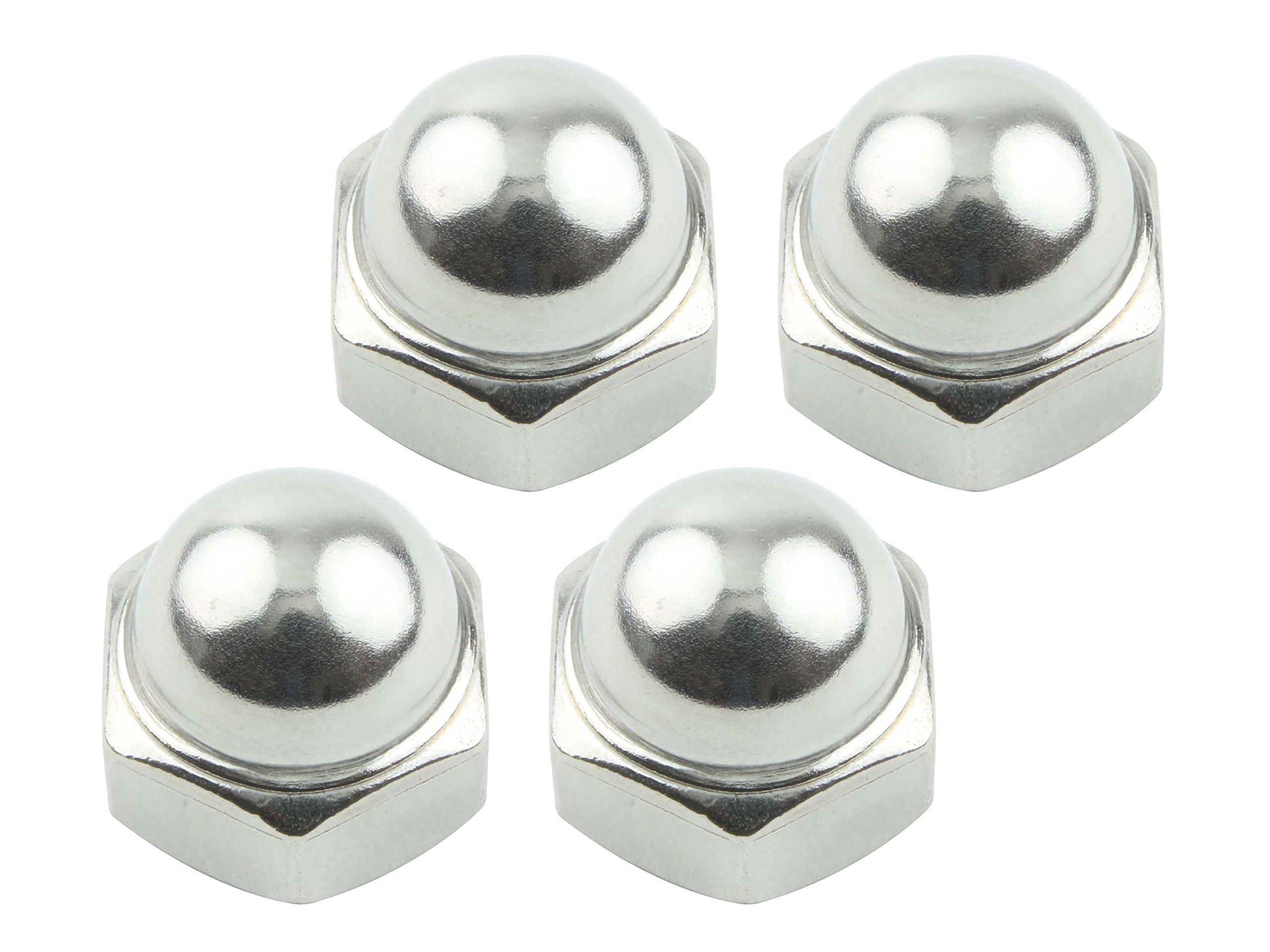

POSH FAITH Motorcycle Supplies Cap Nut Stainless Steel P1.25 4 M10/P1.25 серебряный