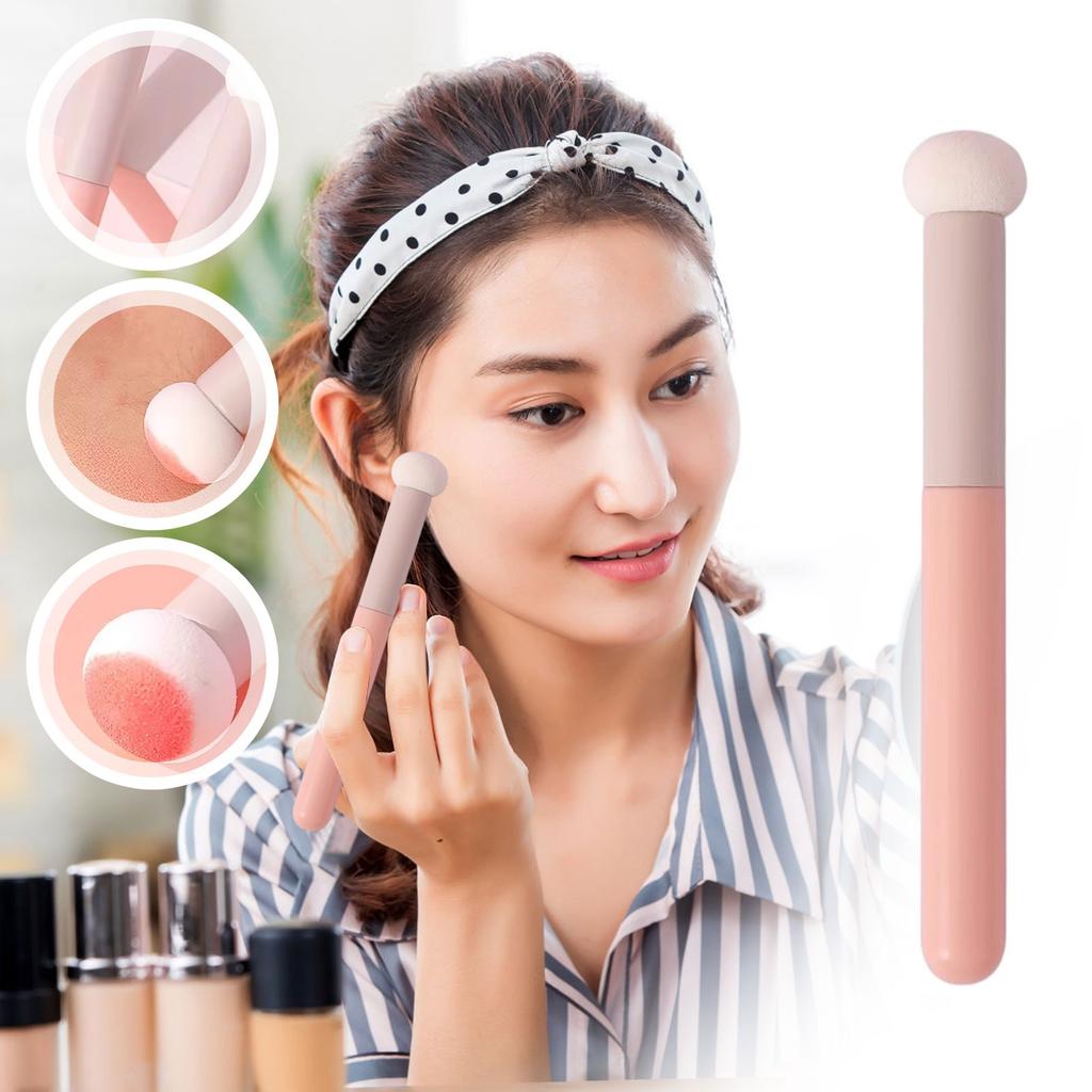 Round Head Sponge Soft Small Bun Makeup Brush