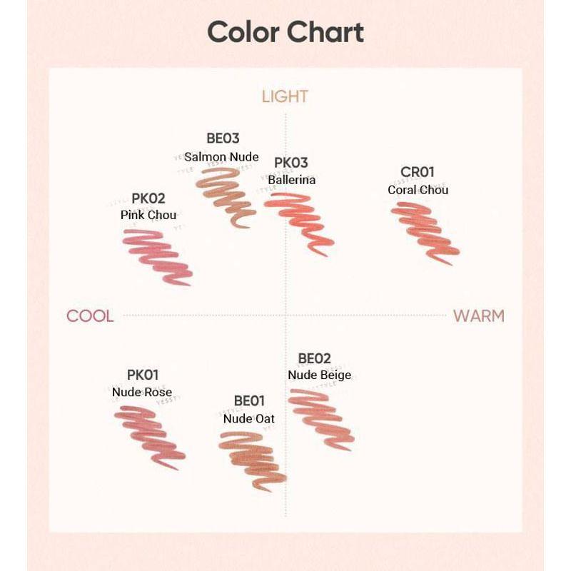 BANILA CO - b by banila Smudging Lip Pencil - 7 Colors