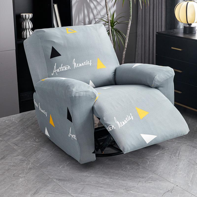 1PC Stretch Geometry Recliner Armchair Cover Split Relax Sofa Slipcover 1seater All-inclusive Single Couch Cover for Living Room