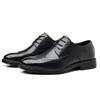 Leather shoes men's shoes leather high-end soft spring men's business dress suit leather shoes British style wedding shoes Brock shoes