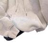 Silver Fox Fleece Cotton Blend Round Neck Loose Hoodie - 320g/420g