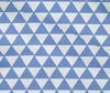 oneOone Cotton Flex Light Blue Fabric Triangle Quilting Supplies Print Sewing Fabric By The Yard 40 Inch Wide -