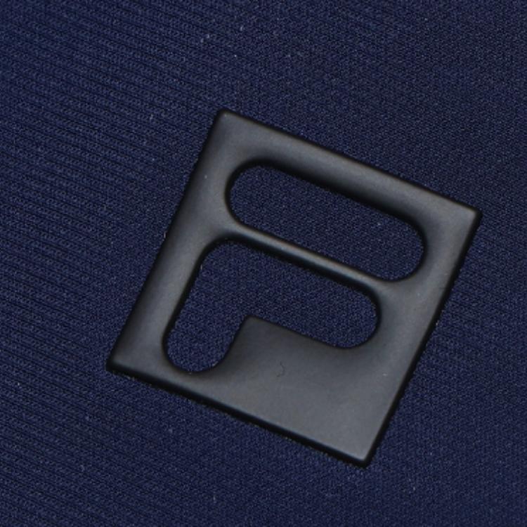 FILA Solid Color Comfortable Golf Training Mid-Rise Knitted Sports Pants Men bottoms Deep-Navy A61M425601F-NV