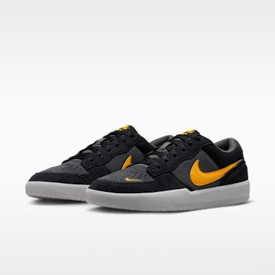 Nike SB Force 58 Black Anthracite University Gold