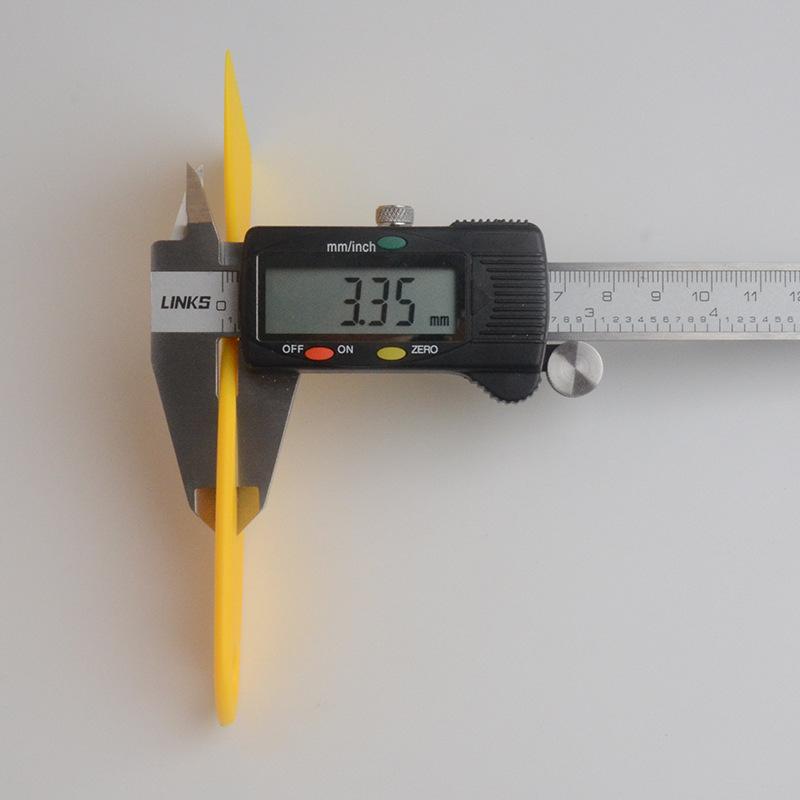 Yellow Small Scraper for Car, Mobile, and Glass Film Application
